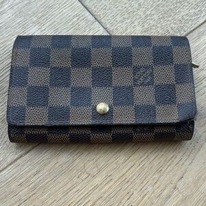 LV🤎Damier Ébène Wallet
